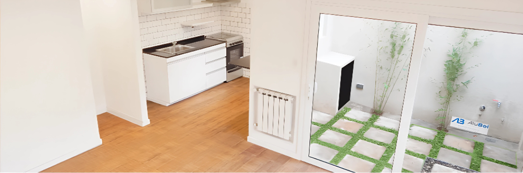 living comedor cocina